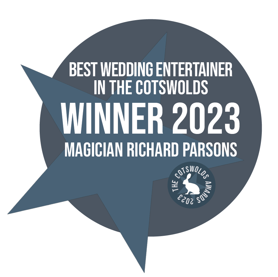 Cotswolds Awards 2023 WINNER best wedding entertainer of the year